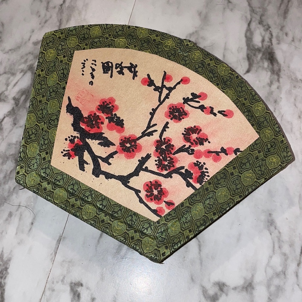 Chinese Sumi Art Set for Painting & Writing Kanji Characters in Silk Box